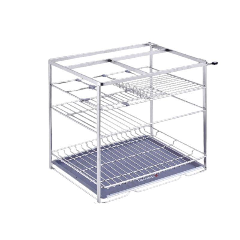 GIÁ ĐỰNG CHAI LỌ GIA VỊ NAN DẸT GRANDX XS.40S2 40CM