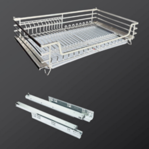 GIÁ BÁT ĐĨA CỐ ĐỊNH NAN OVAL SUS304 GRANDX XD.90M 90CM