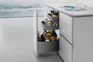 GIÁ GIA VỊ 3 TẦNG ĐỘC LẬP TITANIUM GRANDX XS.40MT 40CM - XS 1
