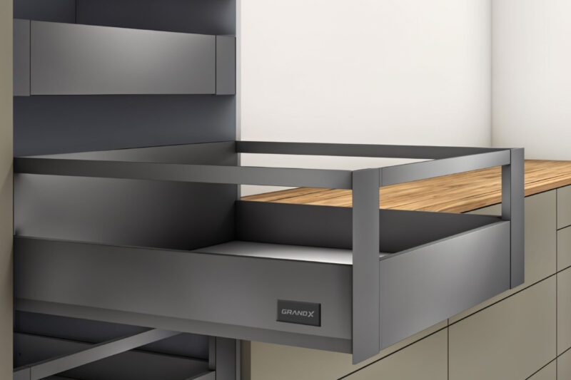 RAY HỘP TANDEMBOX MỞ TOÀN PHẦN GIẢM CHẤN CAO CẤP GRANDX XT.450 45CM