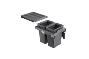 THÙNG RÁC ĐÔI CÁNH KÉO ÂM TỦ GRANDX XW.D40 40CM 40CM - XW.D30 D40 1