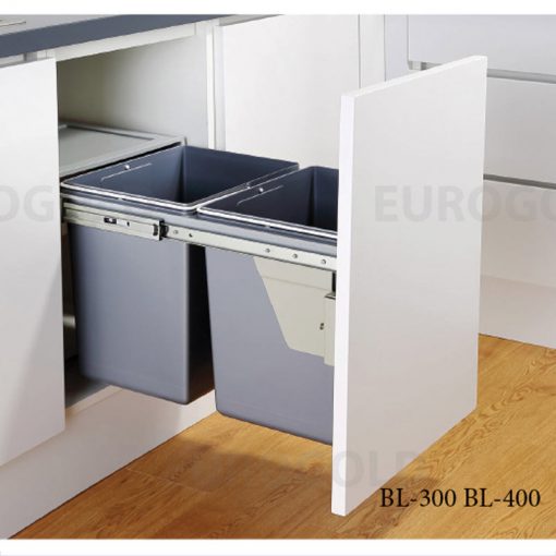 Thùng rác gắn cánh âm tủ Eurogold BL400