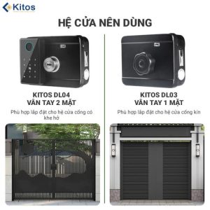 Khoá vân tay cửa cổng Kitos KT-DL03 Pro - dl03 pro 3 510x510 1