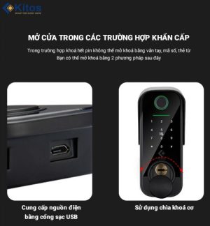 Khoá vân tay cửa cổng Kitos KT-DL03 Pro - dl03 pro 5 510x551 1