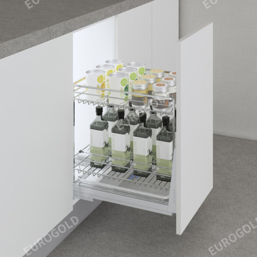 GIÁ GIA VỊ EUROGOLD ERO30430B INOX NAN VUÔNG