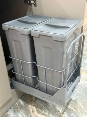 THÙNG RÁC ĐÔI CỠ LỚN LẮP ÂM TỦ CÁNH KÉO GRANDX XW.D40M 40CM - thung rac grandx xw.d40m 2 c26376fb1d844990857371c2e5406f2b
