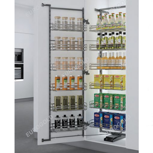 TỦ ĐỒ KHÔ INOX 304 OVAL 4 TẦNG EUROGOLD EPV1445