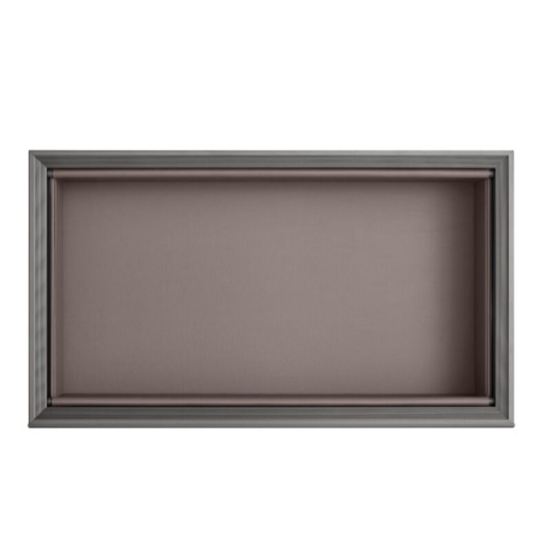 NGĂN KÉO ĐỰNG QUẦN ÁO BỌC DA CAO CẤP – HIGH CLASS GREY GRANDX XM.80A 80CM