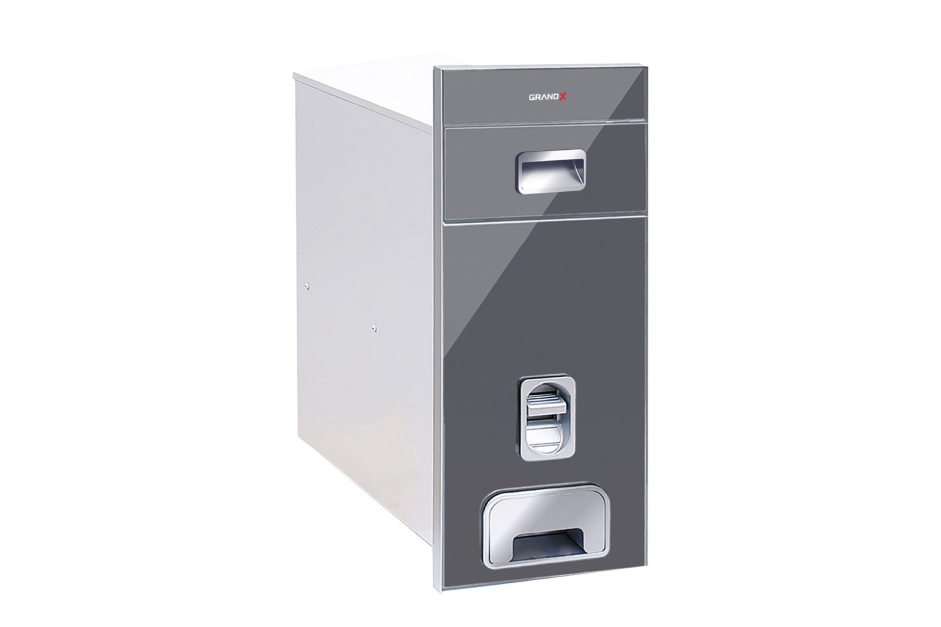 THÙNG GẠO MẶT KÍNH CƯỜNG LỰC GRANDX XR.G301G 30CM