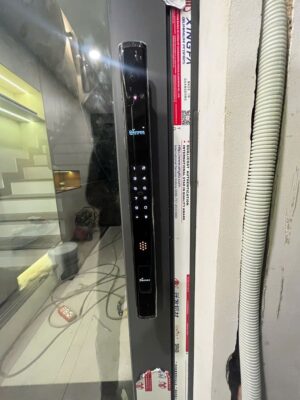 Khoá cửa nhôm vân tay Demax SL909 BL Face ID Remote, App Wifi camera chuông cửa Của Đức - 0ce3106871b4cfea96a523