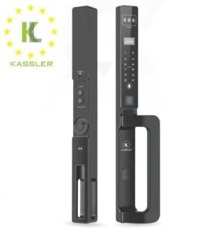 KHÓA VÂN TAY CỬA NHÔM KASSLER KL 599 CNC 01 BLACK APP - 1 6