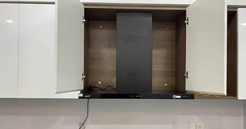 MÁY HÚT MÙI ÁP TƯỜNG KAFF KF-771B NEW BLACK