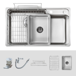 CHẬU RỬA CHÉN KLUGER KH8048FS S80 PLUS