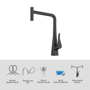 VÒI RỬA CHÉN KLUGER KLF0016B
