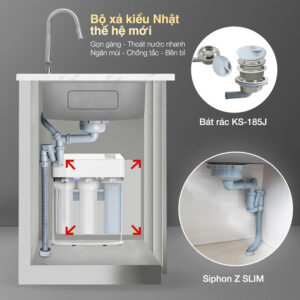 CHẬU RỬA CHÉN KLUGER KH8048FS S80 PLUS