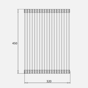 KÍCH THƯỚC GIÁ ĐỂ ĐỒ INOX KLUGER KRM 02