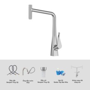 VÒI RỬA CHÉN KLUGER KLF0016C