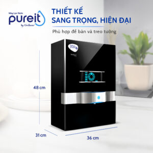 MÁY LỌC NƯỚC PUREIT ULTIMA ĐEN TREO TƯỜNG ĐỂ BÀN