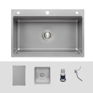 CHẬU RỬA CHÉN KLUGER KWF8161FS S76 PLUS