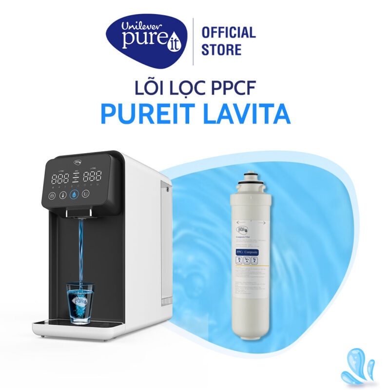 LÕI LỌC PPCF MÁY LỌC NƯỚC PUREIT LAVITA NÓNG THÔNG MINH