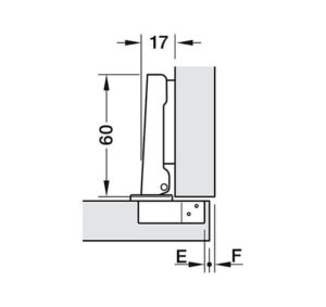 Bản lề Hafele Metalla A 110° tiêu chuẩn không giảm chấn - Lắp trùm nửa - 311 88 530 dimd f17b759b 93b2 40f3 8bd1 1380a62b1e78 457x431 crop center