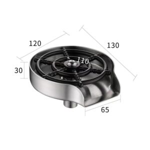 KÍCH THƯỚC DỤNG CỤ RỬA CỐC KLUGER X 3