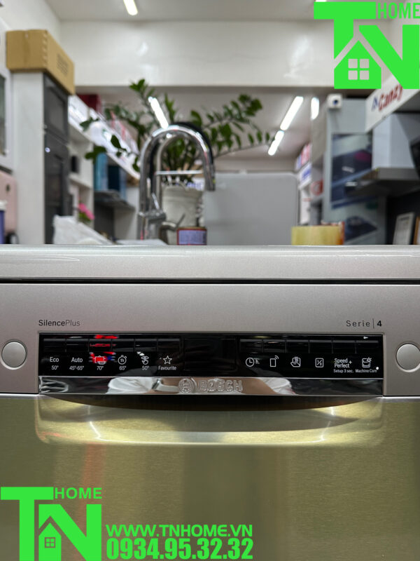 MÁY RỬA BÁT ĐỘC LẬP 14 BỘ BOSCH SMS4EVI14E