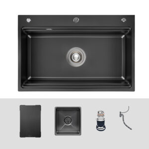 CHẬU RỬA CHÉN KLUGER KWF8161FB S76 PLUS