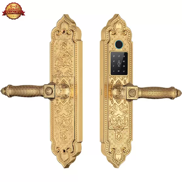 KHOÁ CỬA GỖ TÂN CỔ ĐIỂN KASSLER KL 919 PRO GOLD APP - 36