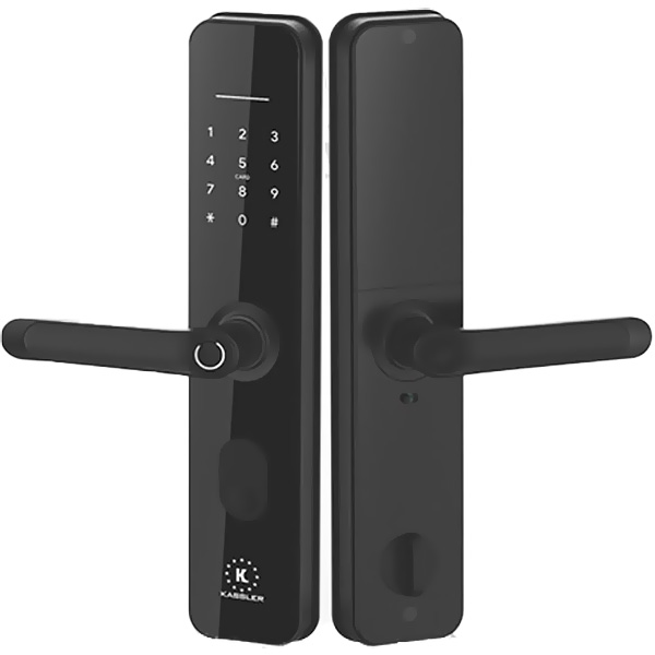 KHOÁ CỬA VÂN TAY KASSLER KL 696 BLACK APP REMOTE