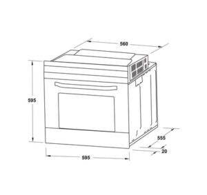 LÒ NƯỚNG ÂM TỦ HAFELE 70 LÍT HO-6T70A (538.01.441) - 538 01 441 dimd 1 da0e3b7f 732e 46b3 abad 1e4685b066cd 457x431 crop center