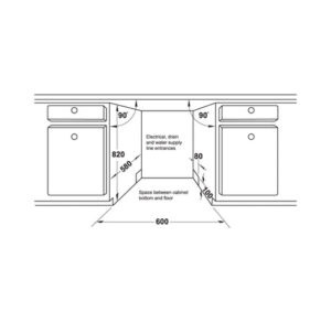 MÁY RỬA CHÉN ÂM TỦ HAFELE HDW-FI60AB (538.21.330) - 538 21 330 dimd 2 457x431 crop center
