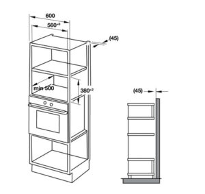 Lò vi sóng kết hợp nướng Hafele HM-B38D - 538 31 200 tech 457x431 crop center