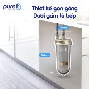 LỌC THÔ TRONG SUỐT ÂM TỦ BẾP PUREIT