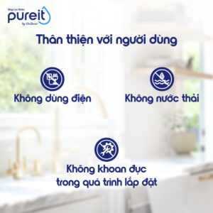 LỌC THÔ TRONG SUỐT ÂM TỦ BẾP PUREIT