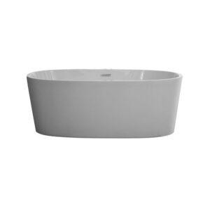 Bồn tắm độc lập Hafele - Nagoya hình bầu dục 1700 - 588 99 620 ppic 1 457x431 crop center