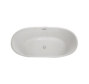 Bồn tắm độc lập Hafele - Nagoya hình bầu dục 1700 - 588 99 620 ppic 2 457x431 crop center