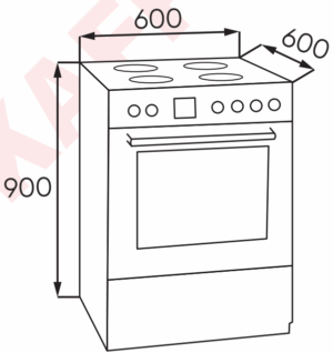 BẾP TỪ LIỀN LÒ KAFF KF-FRT6604IN - 6
