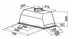 MÁY HÚT MÙI ÂM TRẦN KAFF KF-BI70H - 7 1