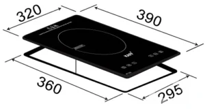 BẾP ĐIỆN ĐƠN ÂM KAFF KF-330C - 74 1