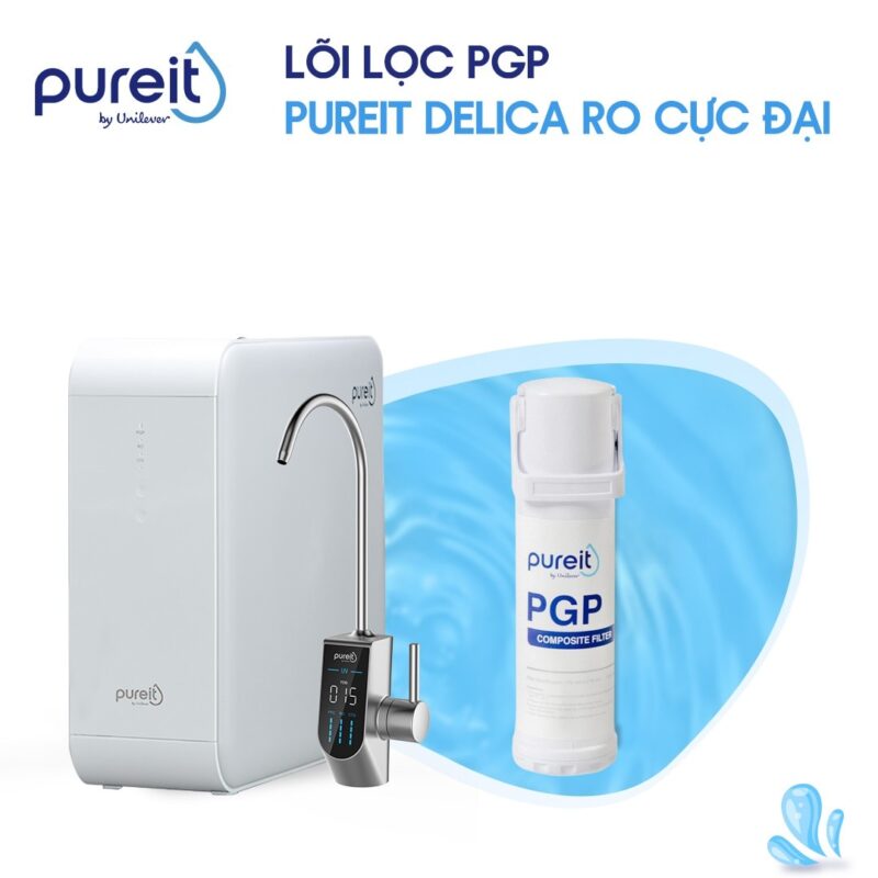 LÕI LỌC PGP MÁY LỌC ÂM TỦ BẾP PUREIT DELICA UR5640