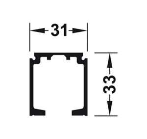Ray trượt và phụ kiện Hafele (phù hợp với 120-P, 120-K, 120-O và 120-I) - 940 43 922 dimd 457x431 crop center
