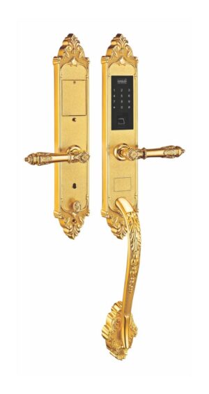 KHOÁ VÂN TAY TÂN CỔ KASSLER KL 969C GOLD CHỐNG MƯA - 969 dong 1