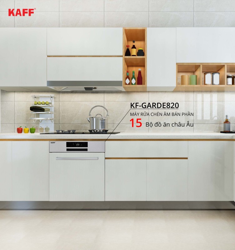 MÁY RỬA CHÉN BÁN ÂM KAFF KF-GARDE820 SEMI