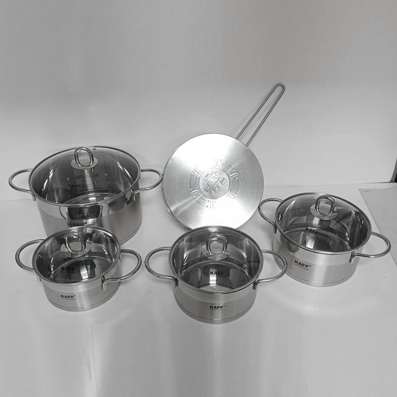 BỘ NỒI 5 MÓN INOX KAFF KF-ST09304