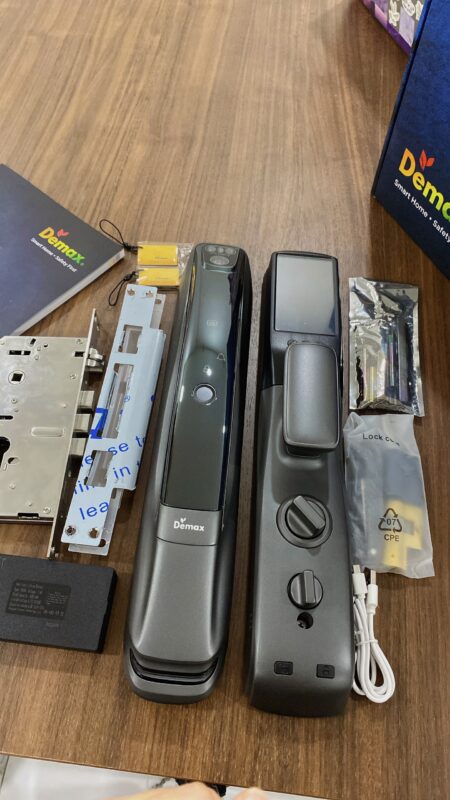 KHÓA CỬA NHẬN DIỆN FACE ID APP WIFI DEMAX SL930 DG
