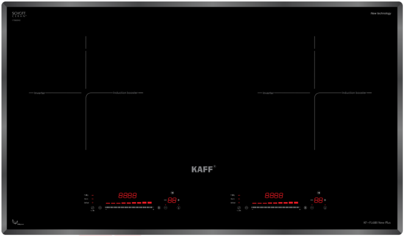 BẾP TỪ ĐÔI KAFF KF-FL68II NEW PLUS
