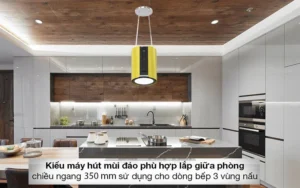 MÁY HÚT MÙI TREO DÂY ĐỘC LẬP KAFF KF-IS0935YL - May hut mui dao Kaff KF IS0935YL 2