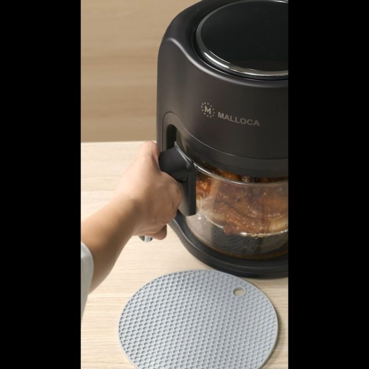 NỒI CHIÊN KHÔNG DẦU THỦY TINH MALLOCA MAF-25B