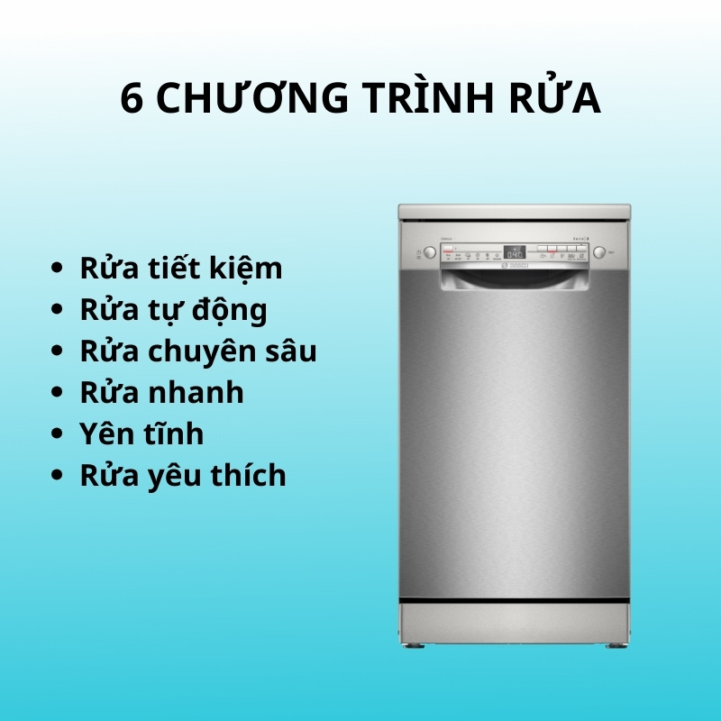 MÁY RỬA BÁT BOSCH SERIE 2 SPS2HKI58E